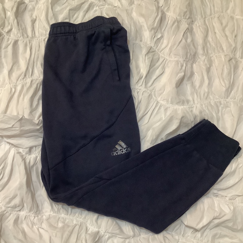 Navy Blue Adidas Joggers